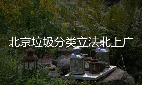 北京北上入强广深制分垃圾立法类将进分类