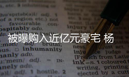 被曝辟谣没有购入格都宅 我连购元豪杨迪近亿房资