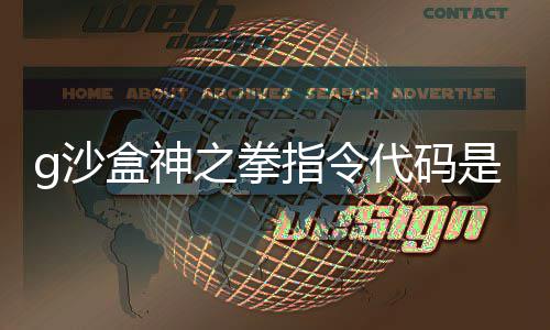 盒神盒神么 代码代码之拳指令之拳指令g沙是什g沙分享